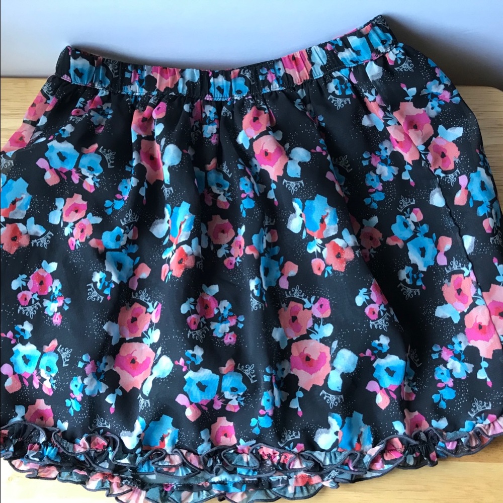 Disney Jumping Beans skirt floral skort 7